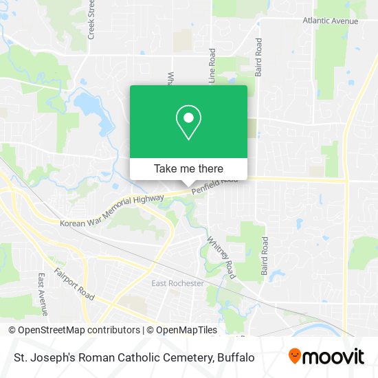 Mapa de St. Joseph's Roman Catholic Cemetery