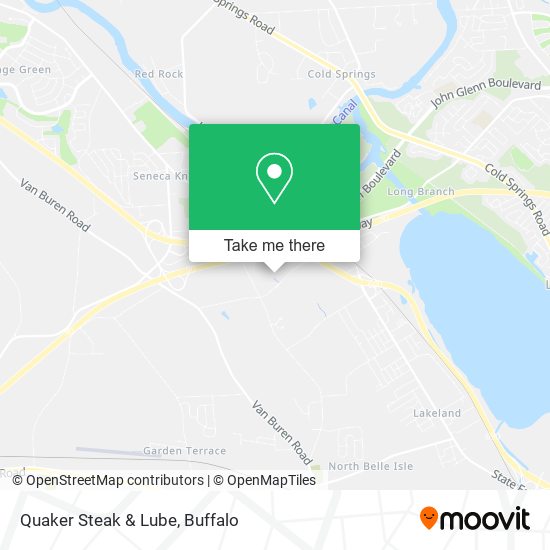 Mapa de Quaker Steak & Lube