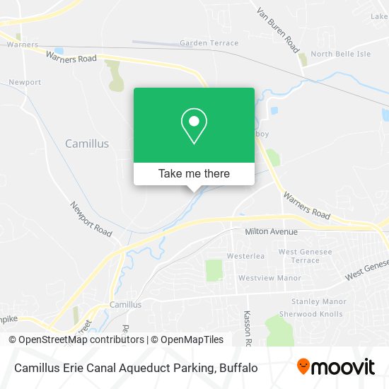Mapa de Camillus Erie Canal Aqueduct Parking