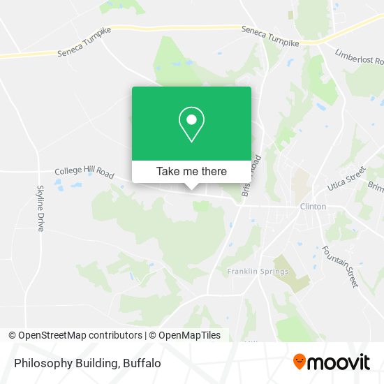 Philosophy Building map