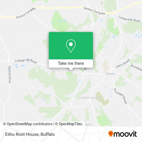 Elihu Root House map