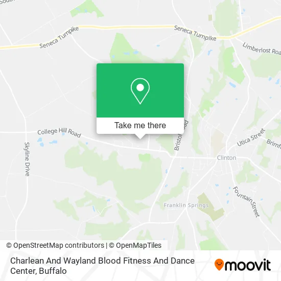 Charlean And Wayland Blood Fitness And Dance Center map