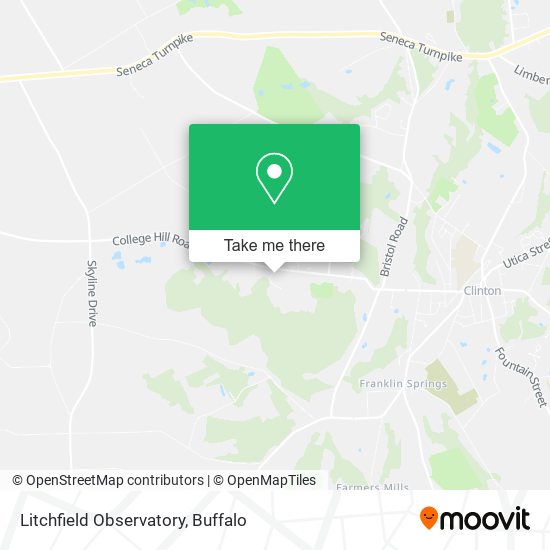 Litchfield Observatory map