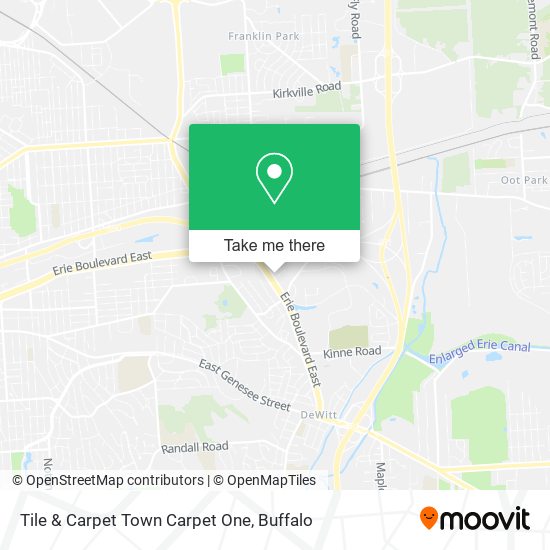 Mapa de Tile & Carpet Town Carpet One