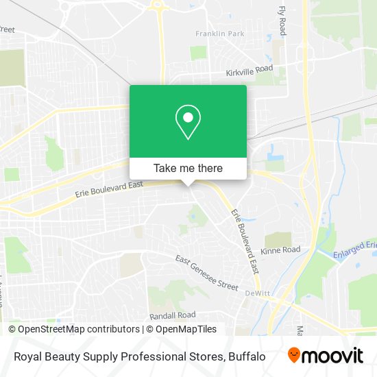 Mapa de Royal Beauty Supply Professional Stores