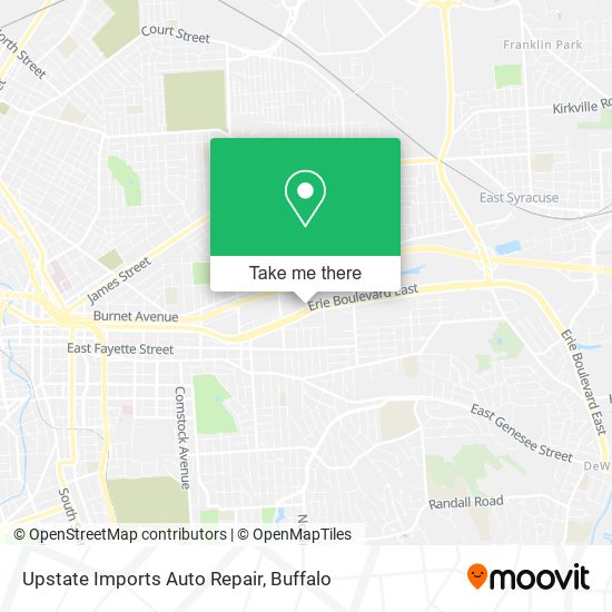 Upstate Imports Auto Repair map