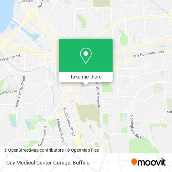 Mapa de Cny Medical Center Garage