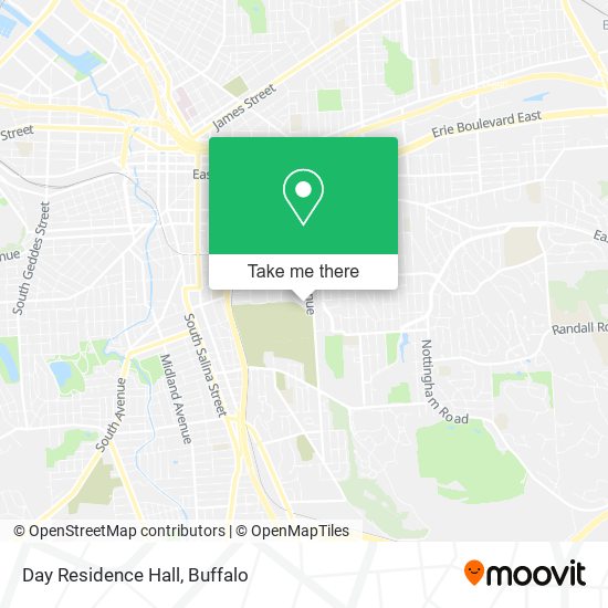 Day Residence Hall map