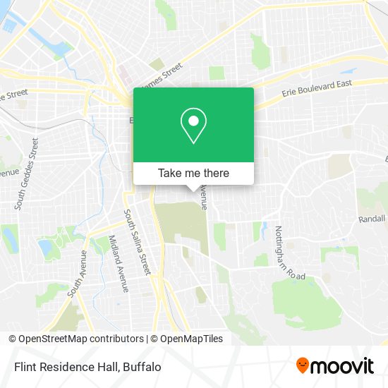 Flint Residence Hall map