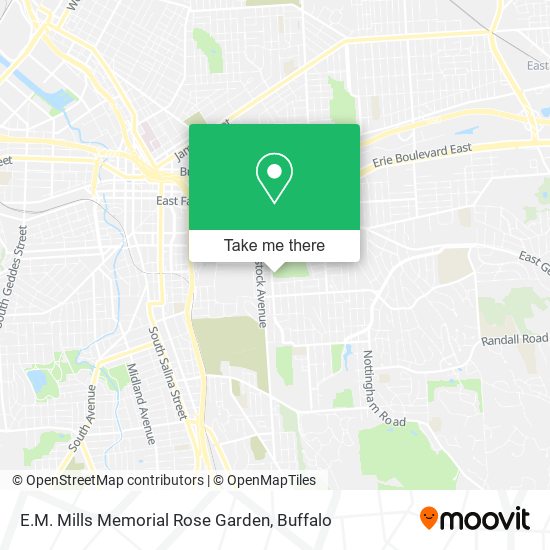 Mapa de E.M. Mills Memorial Rose Garden