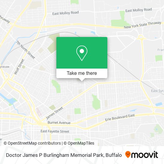 Mapa de Doctor James P Burlingham Memorial Park