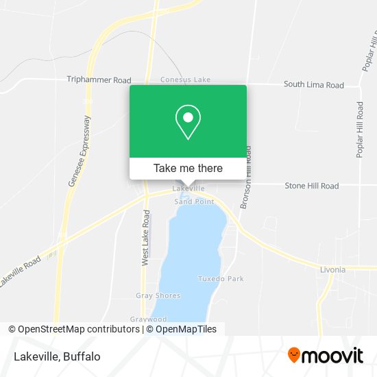 Mapa de Lakeville