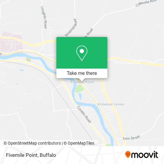 Mapa de Fivemile Point