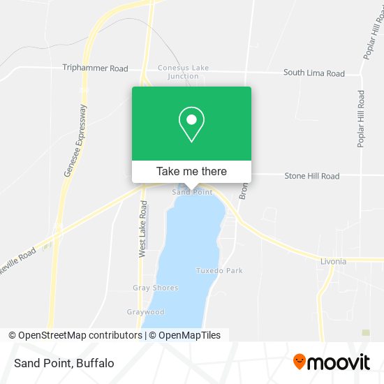 Mapa de Sand Point