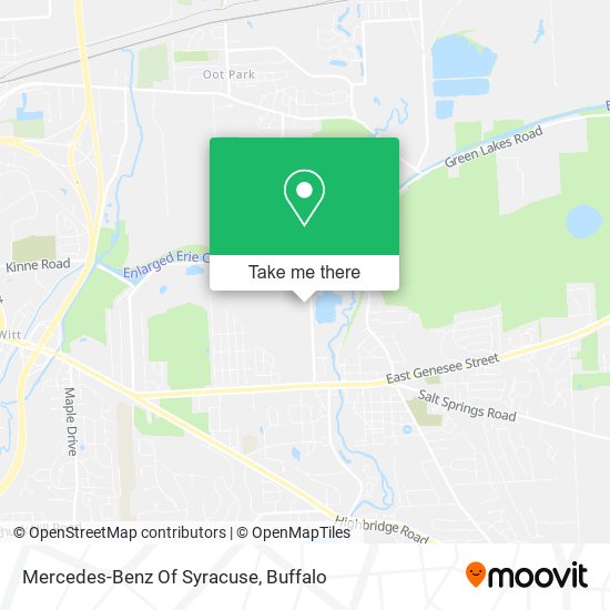 Mapa de Mercedes-Benz Of Syracuse