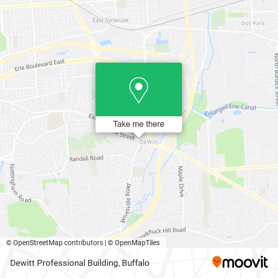 Dewitt Professional Building map