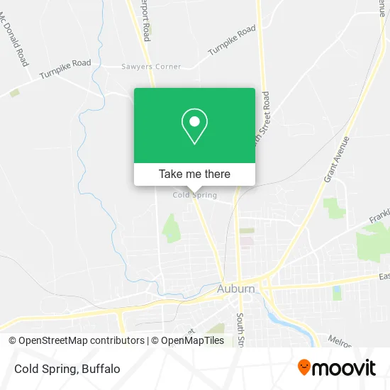 Cold Spring map