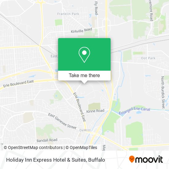 Holiday Inn Express Hotel & Suites map