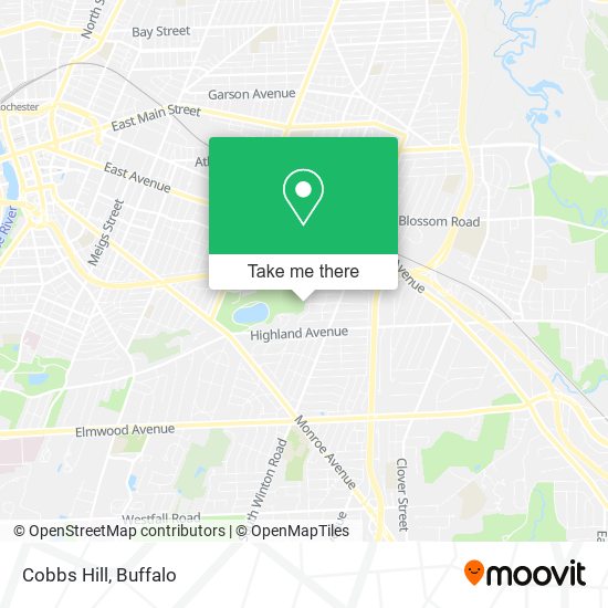 Mapa de Cobbs Hill