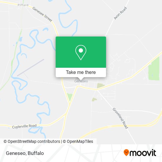 Mapa de Geneseo