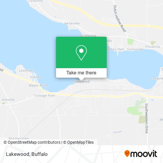 Mapa de Lakewood