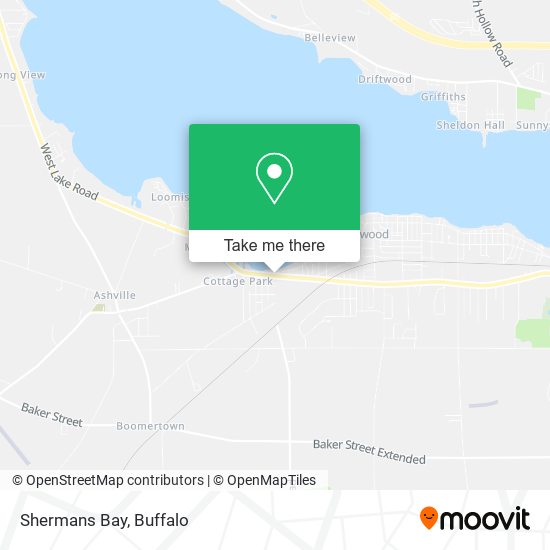Mapa de Shermans Bay