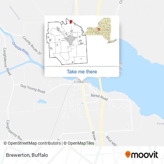 Brewerton map