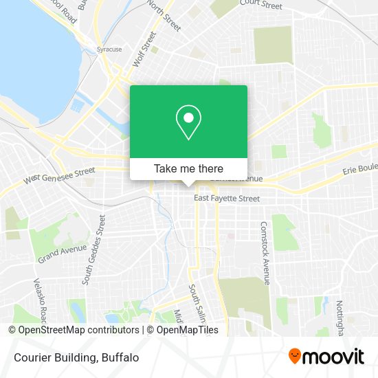 Mapa de Courier Building