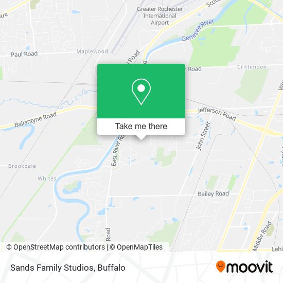 Sands Family Studios map