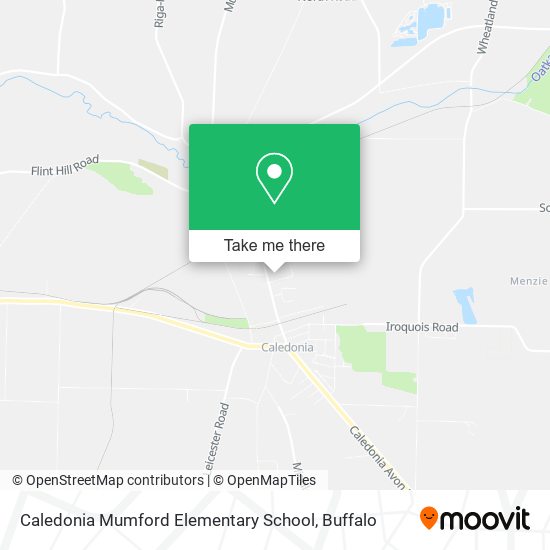 Caledonia Mumford Elementary School map