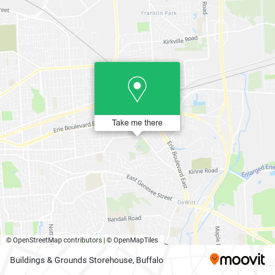 Buildings & Grounds Storehouse map