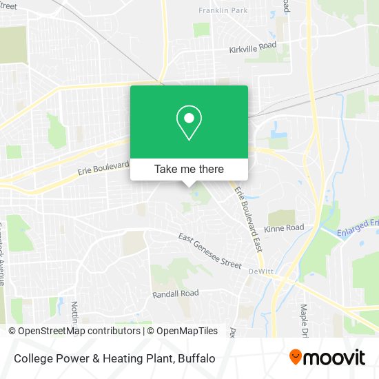 College Power & Heating Plant map