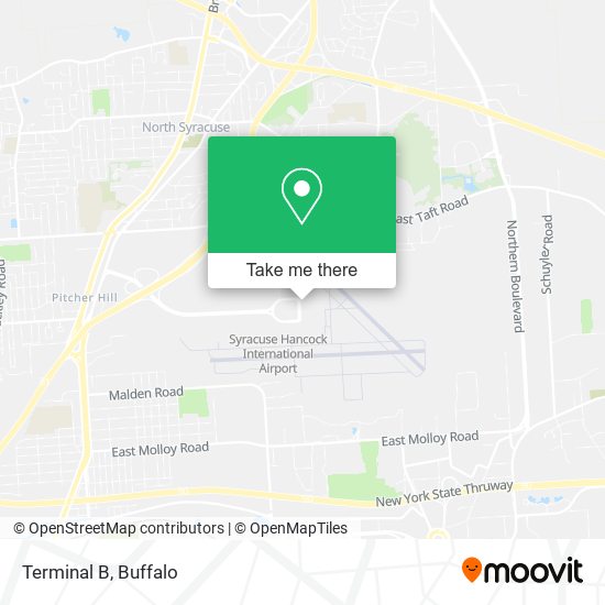 Terminal B map