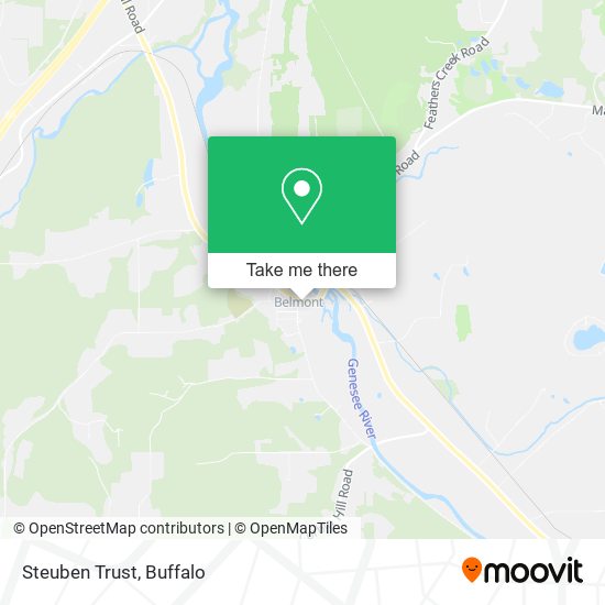Mapa de Steuben Trust