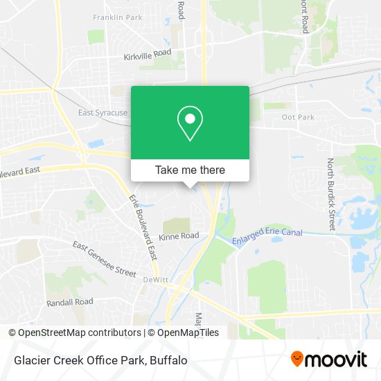Mapa de Glacier Creek Office Park