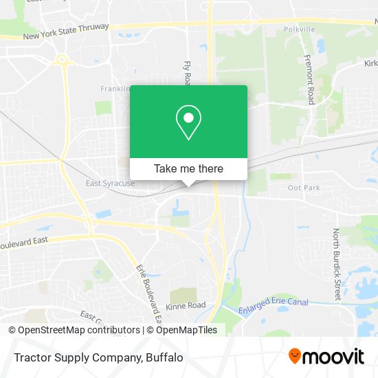 Tractor Supply Company map