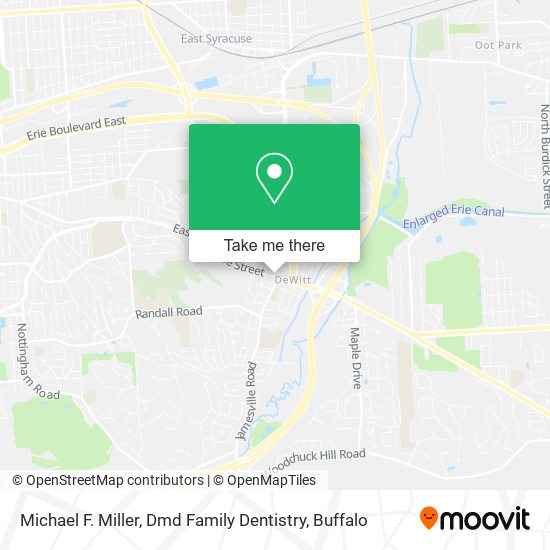 Mapa de Michael F. Miller, Dmd Family Dentistry
