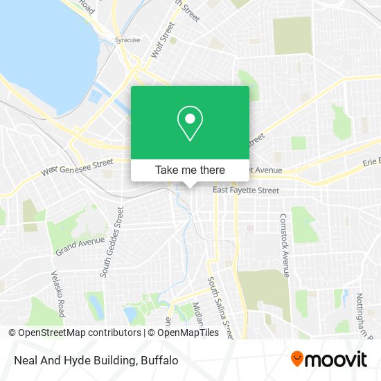 Neal And Hyde Building map