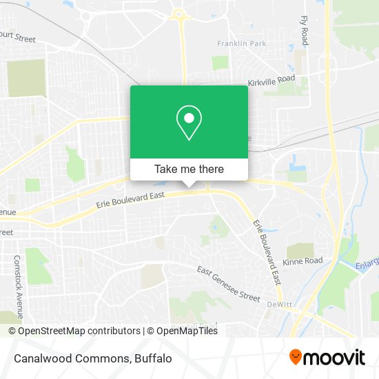 Mapa de Canalwood Commons