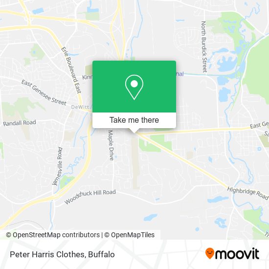 Peter Harris Clothes map