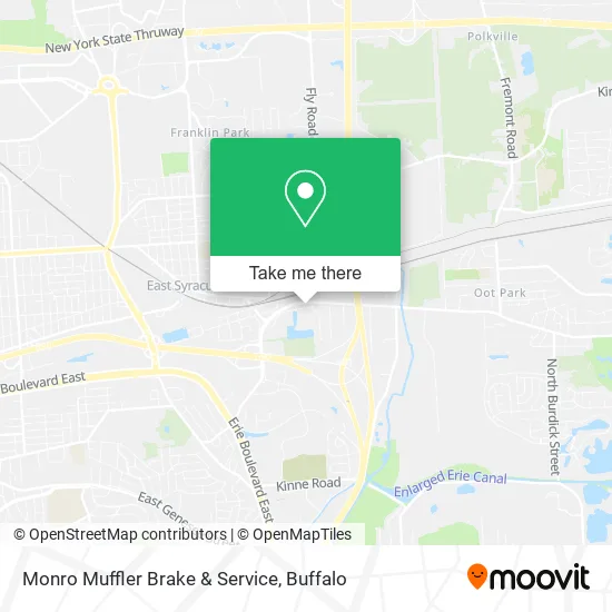 Monro Muffler Brake & Service map