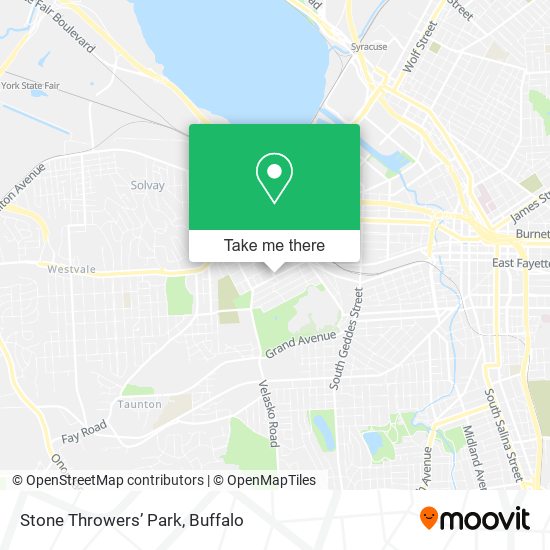 Stone Throwers’ Park map