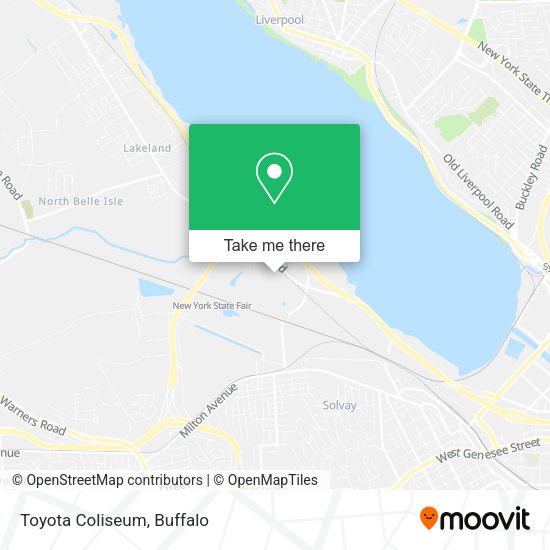 Mapa de Toyota Coliseum
