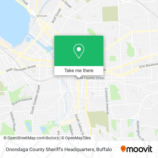 Mapa de Onondaga County Sheriff's Headquarters