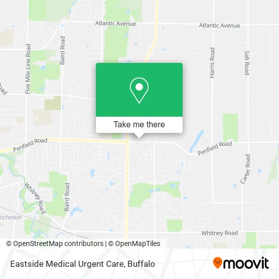 Mapa de Eastside Medical Urgent Care