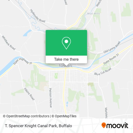 T. Spencer Knight Canal Park map