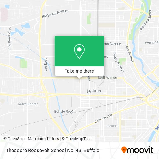 Mapa de Theodore Roosevelt School No. 43
