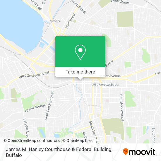 Mapa de James M. Hanley Courthouse & Federal Building