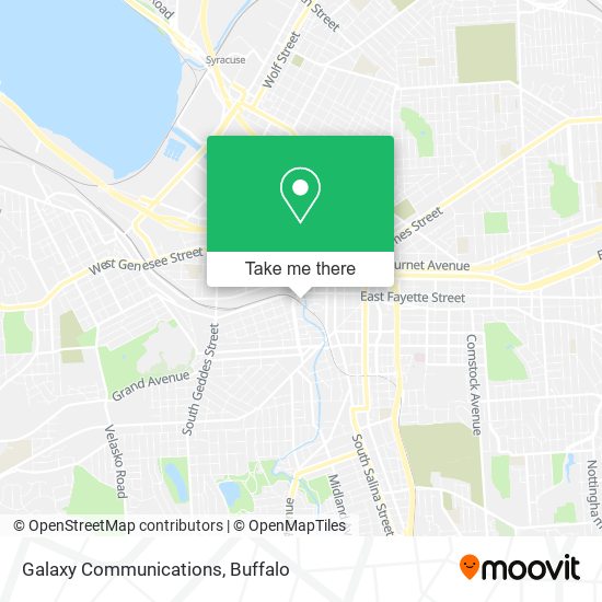 Galaxy Communications map