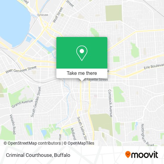 Mapa de Criminal Courthouse
